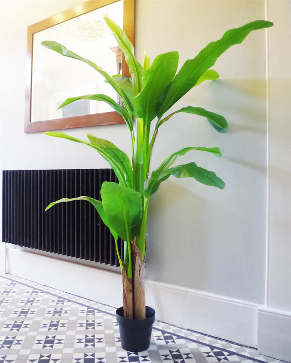 Artificial Banana Plant Tropical Tree 6ft size