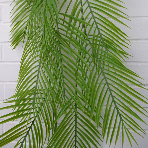 Artificial Hanging Palm Leaves Plant Pack 12 x 120cm