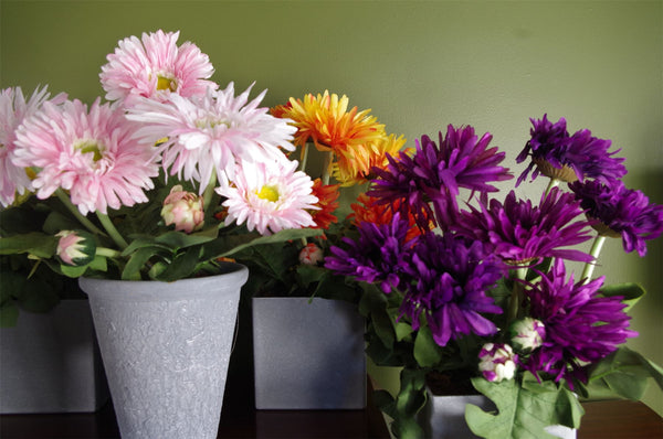 Artificial Daisy Plant Flowers Plant Purple