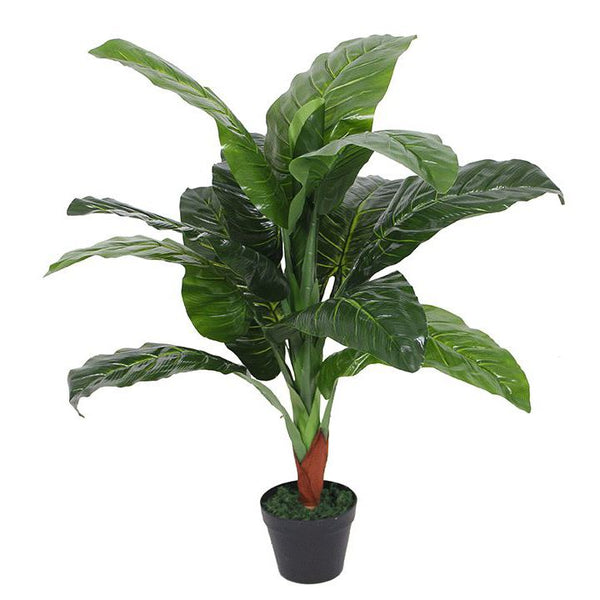 Artificial Leaves Tropical Plants 105cm Colocasia Plants