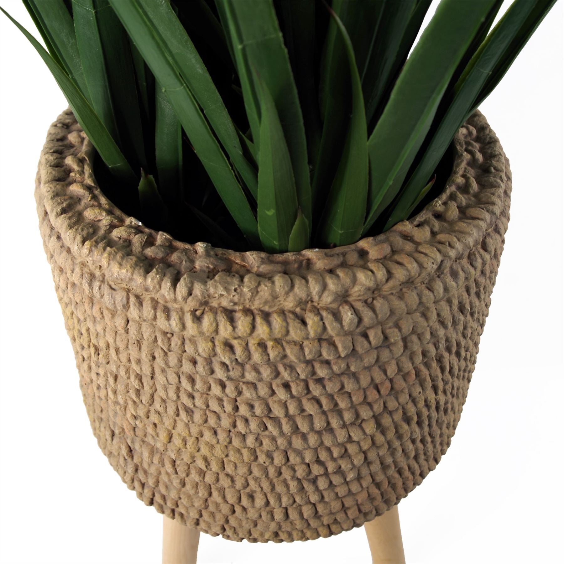 Planters Plant Pots Seagrass Style Composite 53cm x 32cm