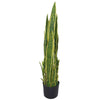 Tropical Artificial Plants 55cm Sansevieria Trifasciata Plants