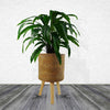 Rattan Effect Composite Planter