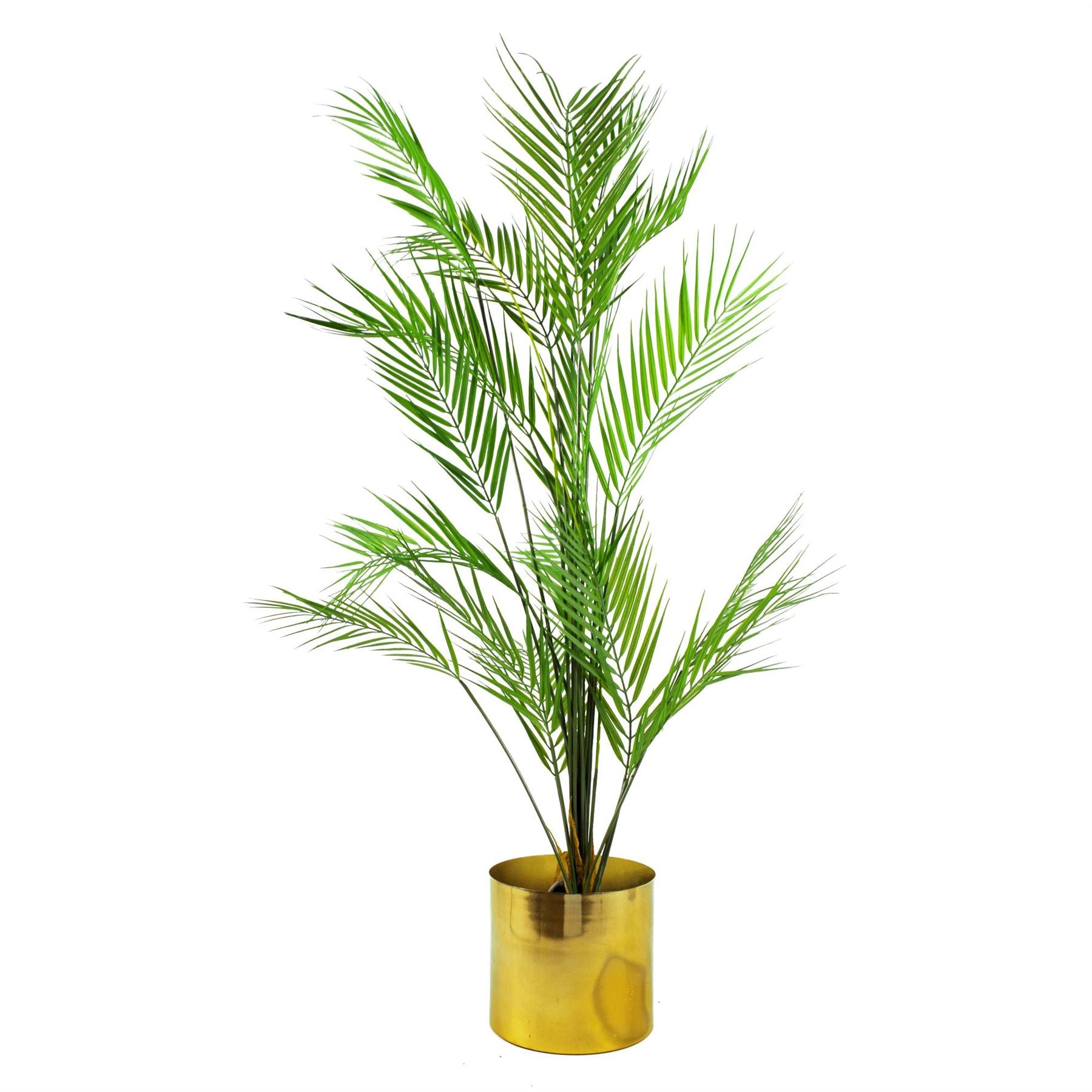 Large Artificial Palm Tree No Pot 6 Leaves 75cm