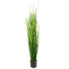 Artificial Grass Plant Copper Metal Plater 130cm