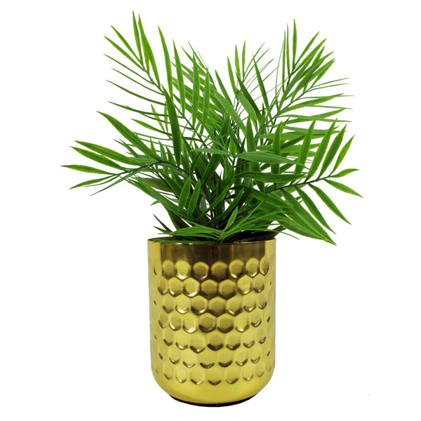 Fern Plant Artificial Realistic 40cm Artificial Bamboo Palm Bush Plant