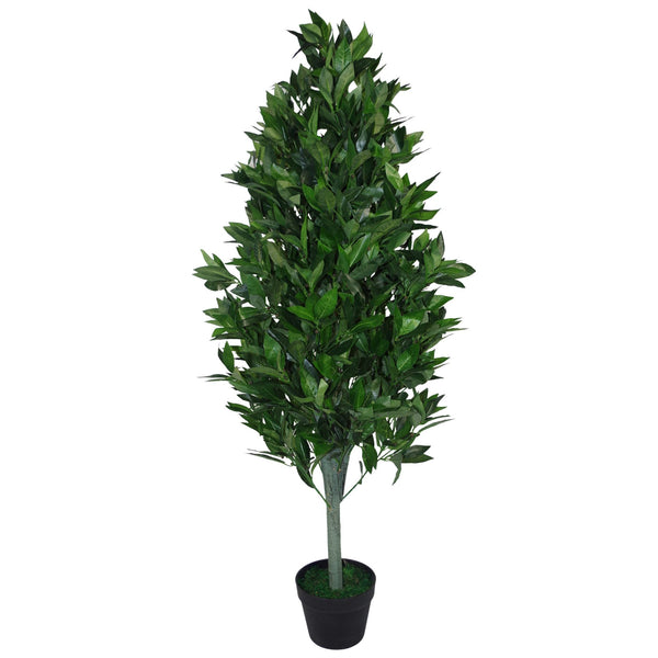 Artificial Topiary Bay Tree Pyramid Cone Extra 120cm Trunk