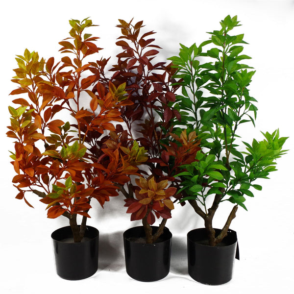 Artificial Tree Plant Artificial Green Ficus Tree 80cm