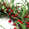 Christmas Mistletoe Red Berry Floristry Wreath 60cm 24"